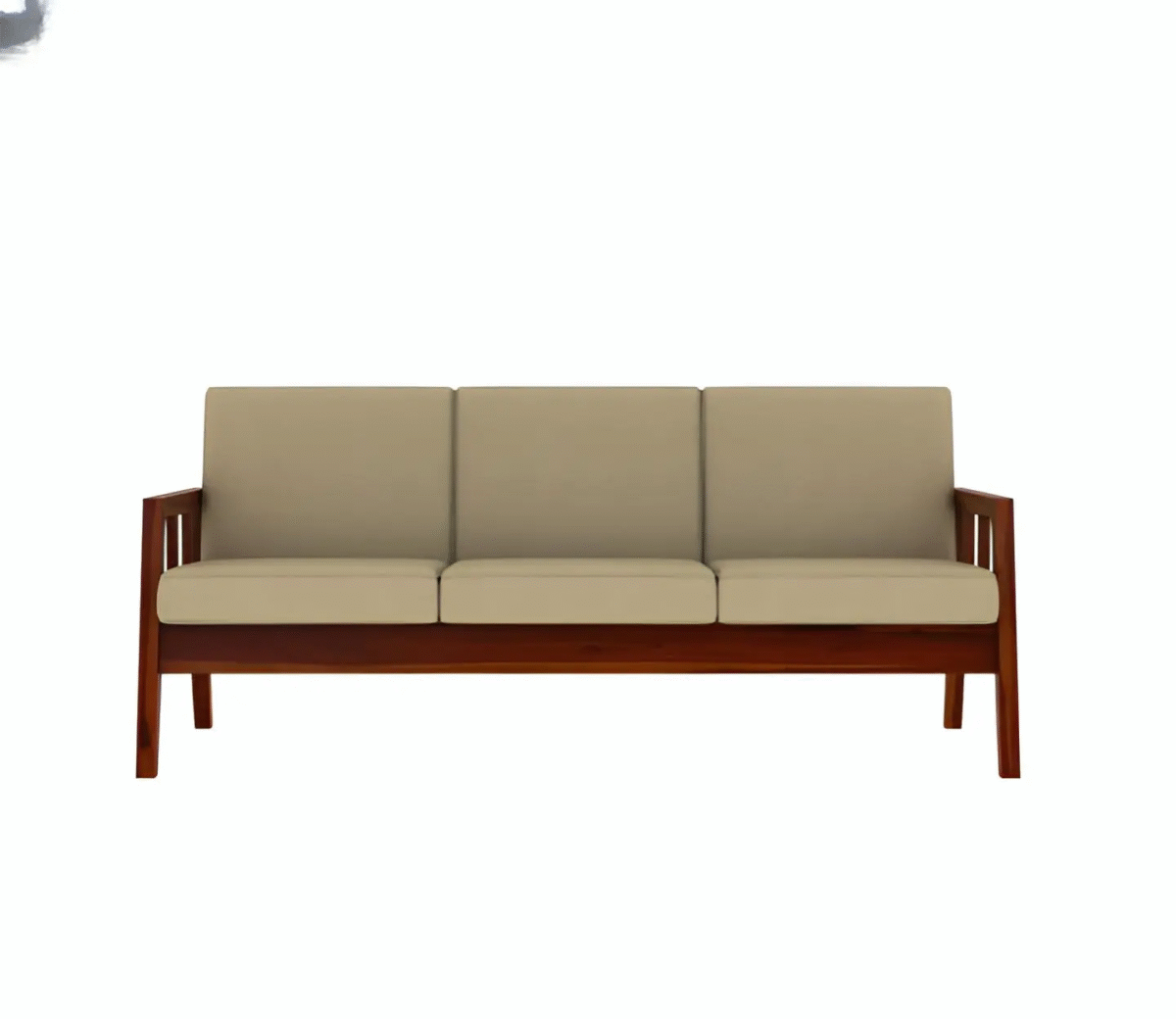 Sofa Set for Living Room | Wooden Sofa Set Online | Sheesham Wood - Image 5