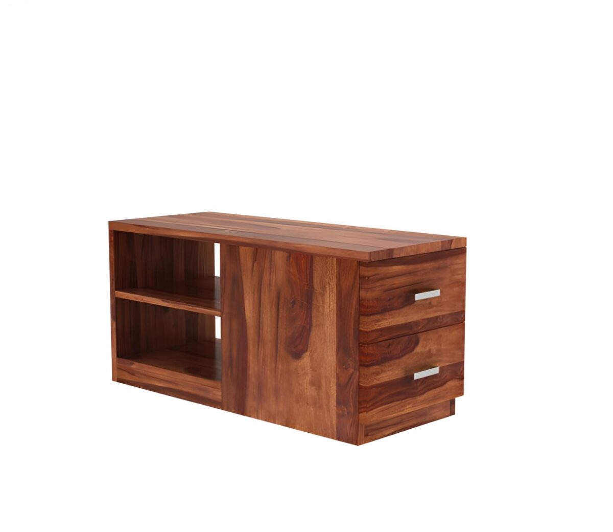 Modern L Shaped Sofa | L Sectional Sofa | Sheesham Wood Sofa With Storage - Image 5