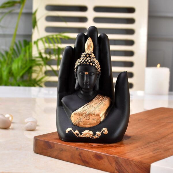 Buddha Statue Decorative showpiece Items | Religious Idol Figurine Sculpture Spiritual Gift Decoration | Decoration Items