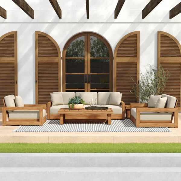 Wooden Designer Sofa Set | Simple Sofa Set Design | Mango Wood Sofa Set For Living Room