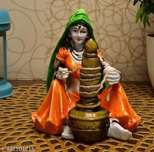 Beautiful Handcrafted Rajasthani Cultural Showpiece for home decoration | Home decor showpiece, showpiece for home, unique showpiece
