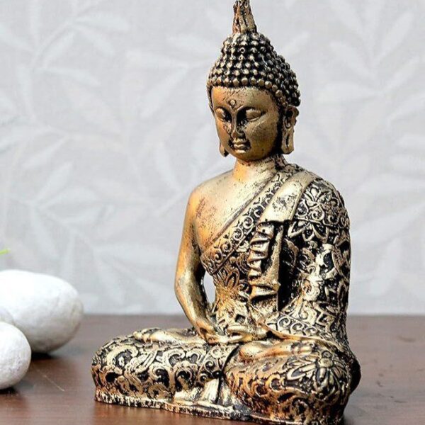 Buddha Statue Decorative showpiece Items | Handcrafted Samadhi Buddha Decorative Showpiece