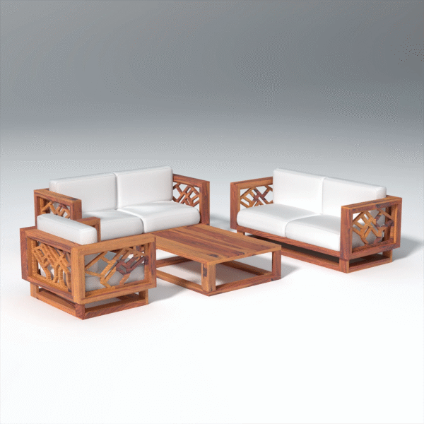 Sheesham Wood Stylish Wooden Sofa | Sofa Set Design | Wooden Sofa For Living Room